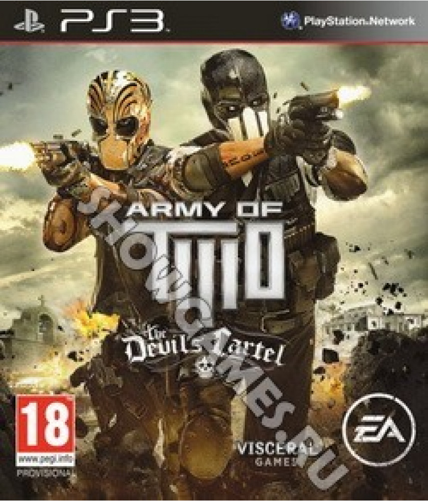 PS3 Игра Army of Two: The Devil s Cartel для Playstation 3 - Б/У