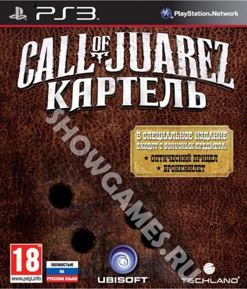 Call of Juarez: Картель - Limited Edition (Русская версия) [PS3]