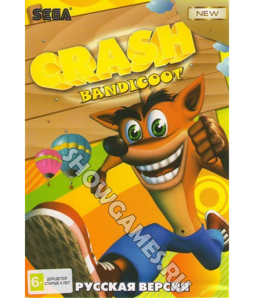 Crash Bandicoot (Креш) [Sega]