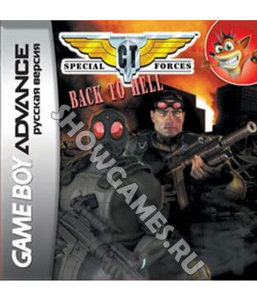 CT Special Forces: Back To Hell (Русская версия) [GBA]