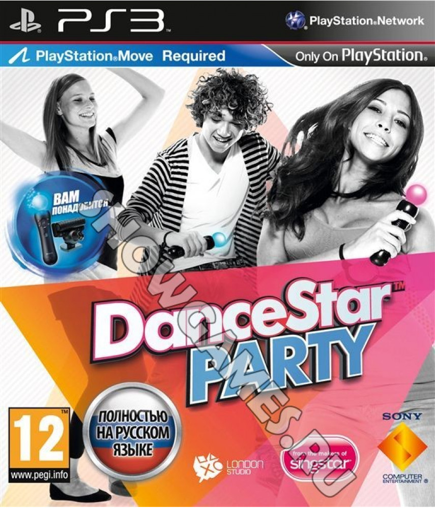 PS3 игра DanceStar Party на русском языке для Playstation 3 - Б/У