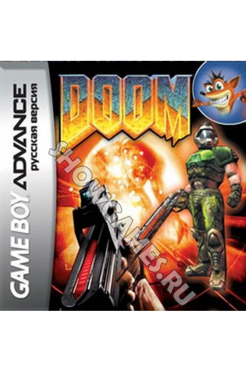 Doom (Дум) картридж (игра) для Game Boy Advance - ShowGames.ru