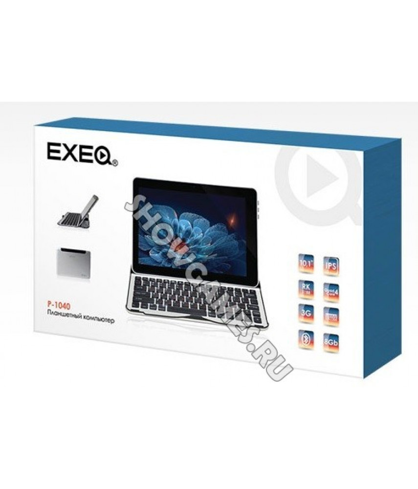 EXEQ P-1040 Wi-Fi / 3G - планшет с клавиатурой