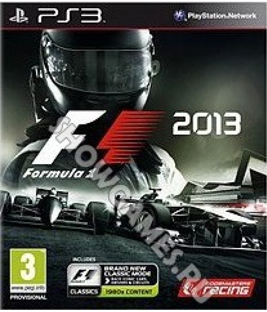 PS3 Игра F1 2013 на русском языке для Playstation 3 - Б/У