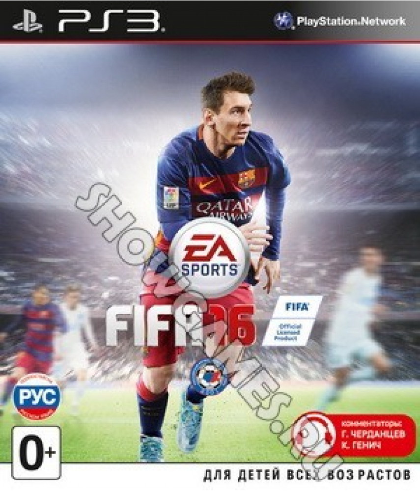 PS3 Игра FIFA 16 на реусском ядля Playstation 3 - Б/У