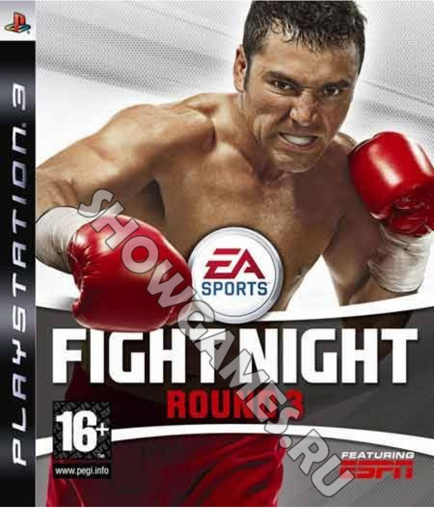 PS3 Игра Fight Night Round 3 для Playstation 3 - Б/У