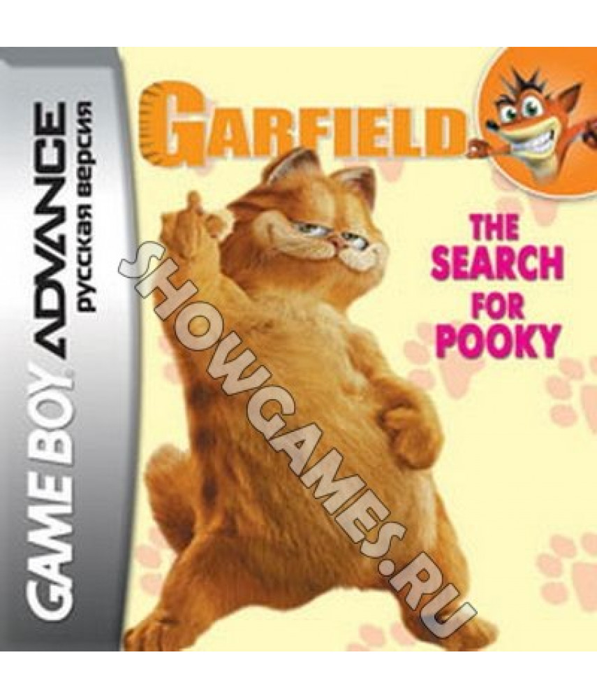 Garfield: The Search For Pooky  (Русская версия)  [Game Boy]