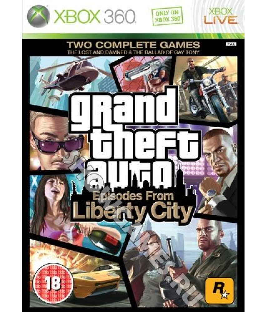 Grand Theft Auto: Episodes From Liberty City (GTA) [Xbox 360]