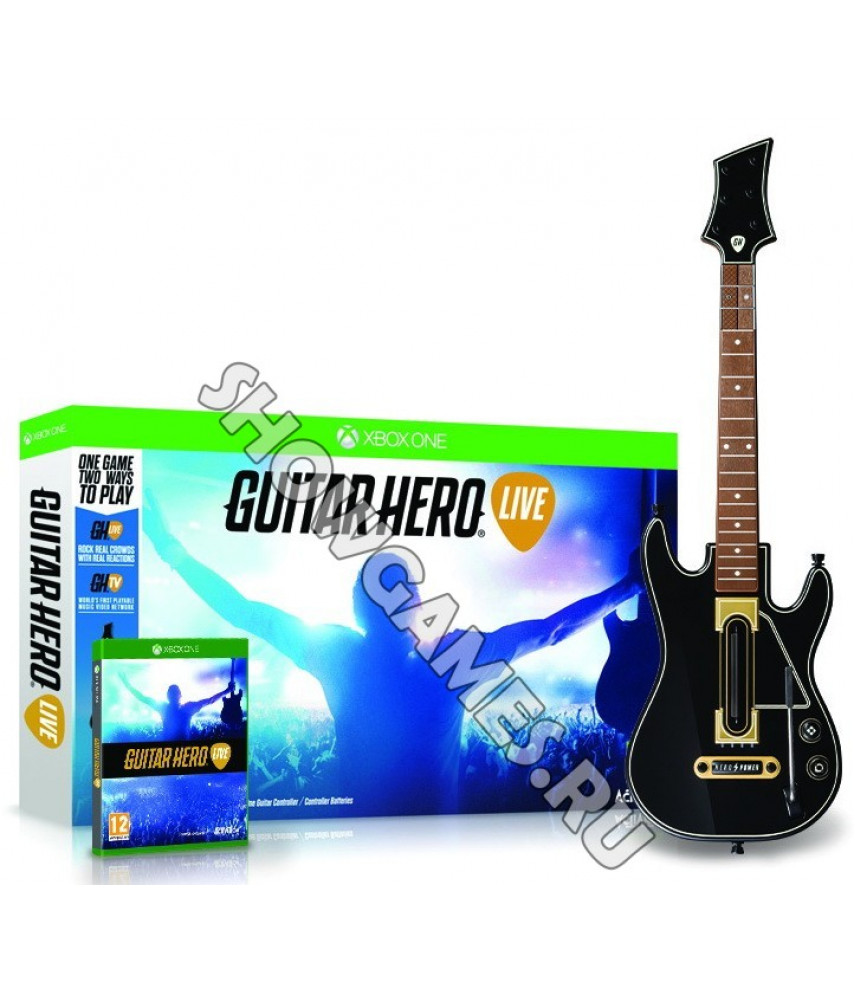 Guitar Hero Live Bundle (игра + гитара) [Xbox One]