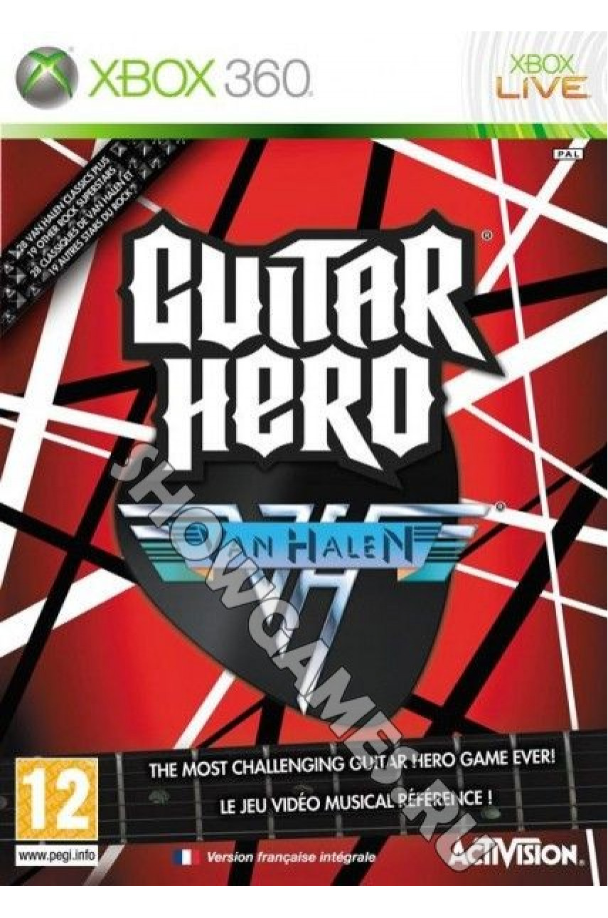 Купить Guitar Hero: Van Halen для Xbox 360 в интернет магазине Showgames.ru