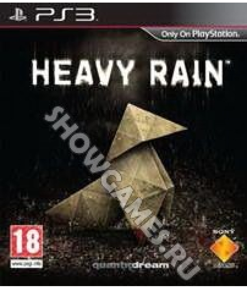 Resident drink receive Игра Heavy Rain Б/У для ps3 купить дёшево хеви рейн на пс3 - ShowGames.ru