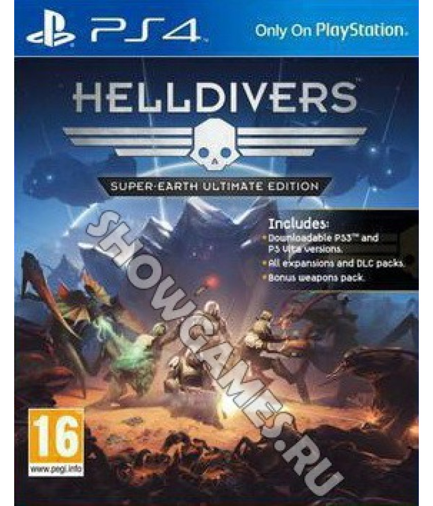 Helldivers Super-Earth Ultimate Edition (PS4, русские субтитры)