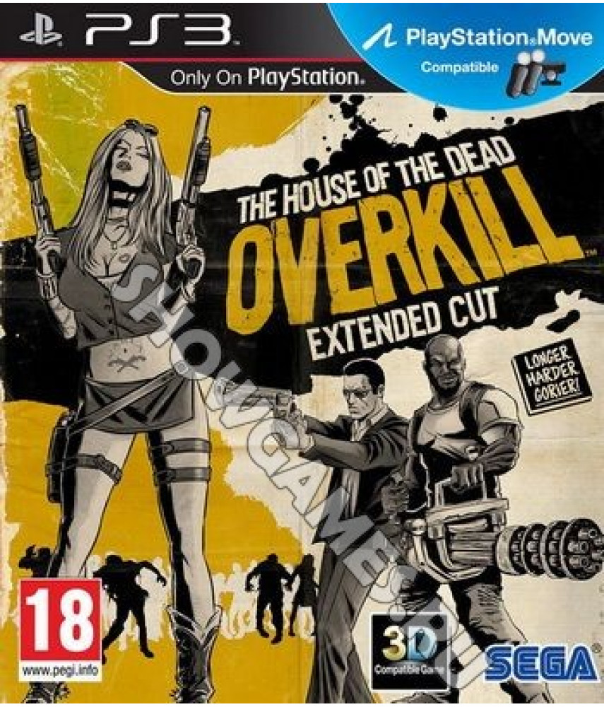 House of the Dead: Overkill - Extended Cut [PS3, PS Move] - Б/У