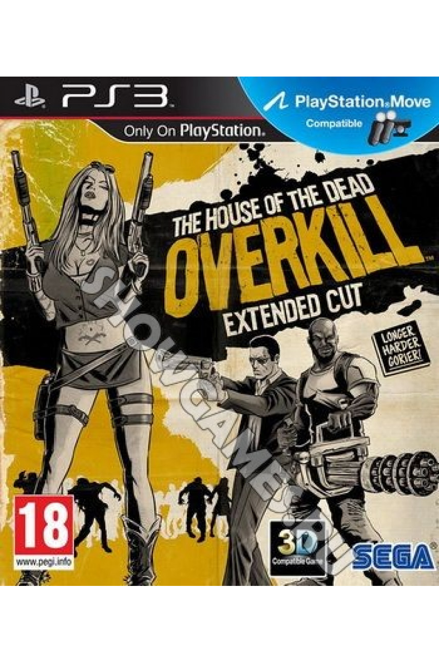 Игра House of the Dead: Overkill БУ для PS3, PS Move купить дёшево -  ShowGames.ru