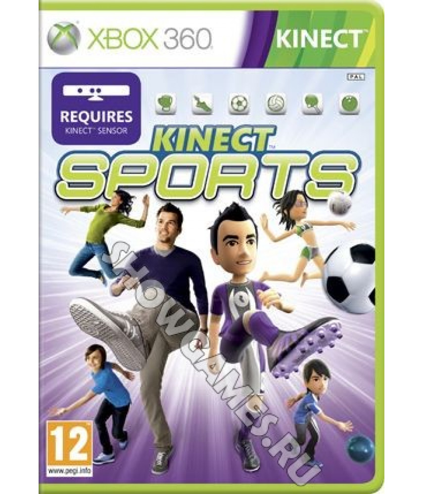 Kinect Sports (Русские субтитры) [Xbox 360, Kinect]