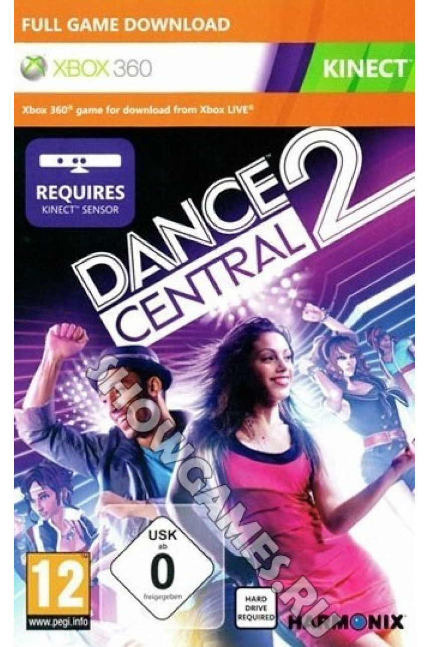 Код на загрузку Dance Central 2 Xbox 360 купить в магазине Showgames.ru