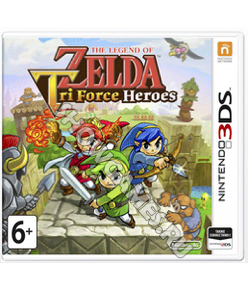 Nintendo 3DS игра The Legend of Zelda: Tri Force Heroes