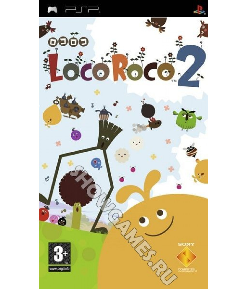 Loco Roco 2 (Русская версия) [PSP]