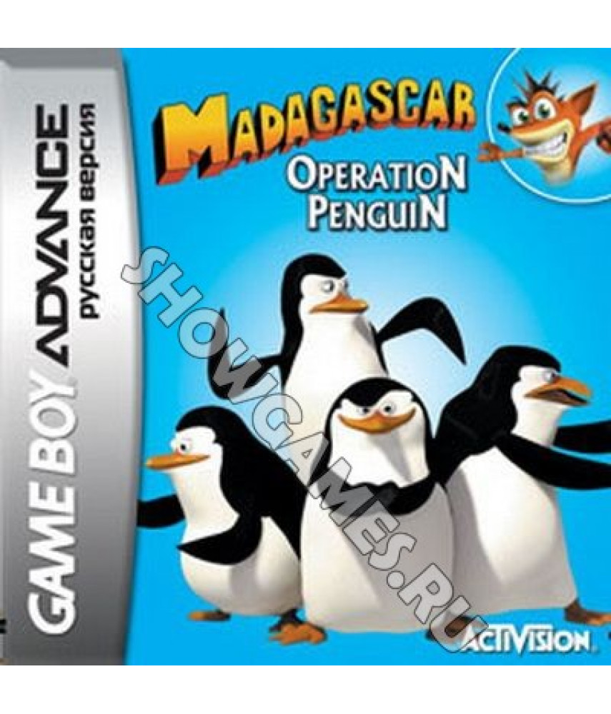 Madagascar: Operation Penguin   (Русская версия)  [GBA]