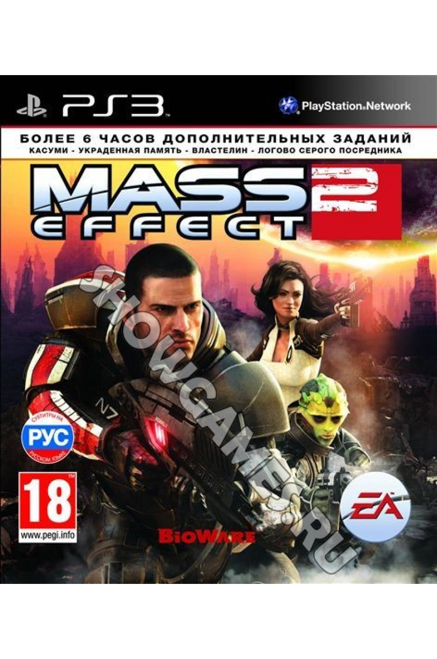 Mass Effect 2 (Русские субтитры) для PS3 - Showgames.ru