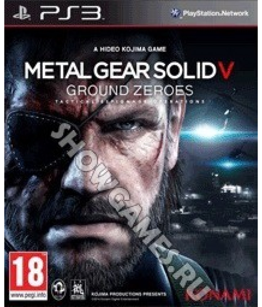 Metal Gear Solid V Ground Zeroes [PS3] - Б/У
