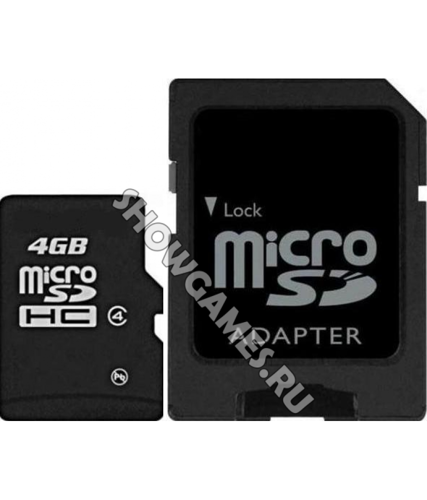 Карта памяти SD / MicroSD 4 GB (Original)