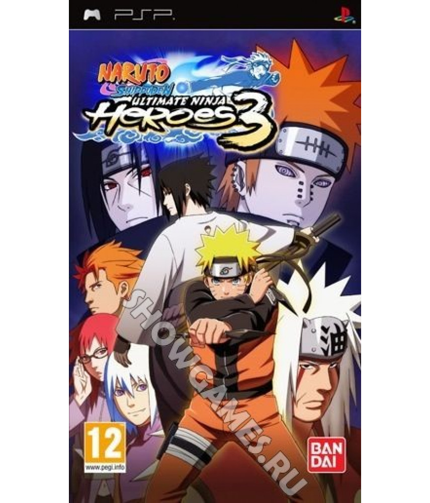 Naruto Shippuden: Ultimate Ninja Heroes 3 [PSP]