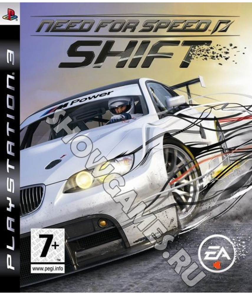 PS3 Игра Need for Speed Shift на русском языке для Playstation 3 - Б/У