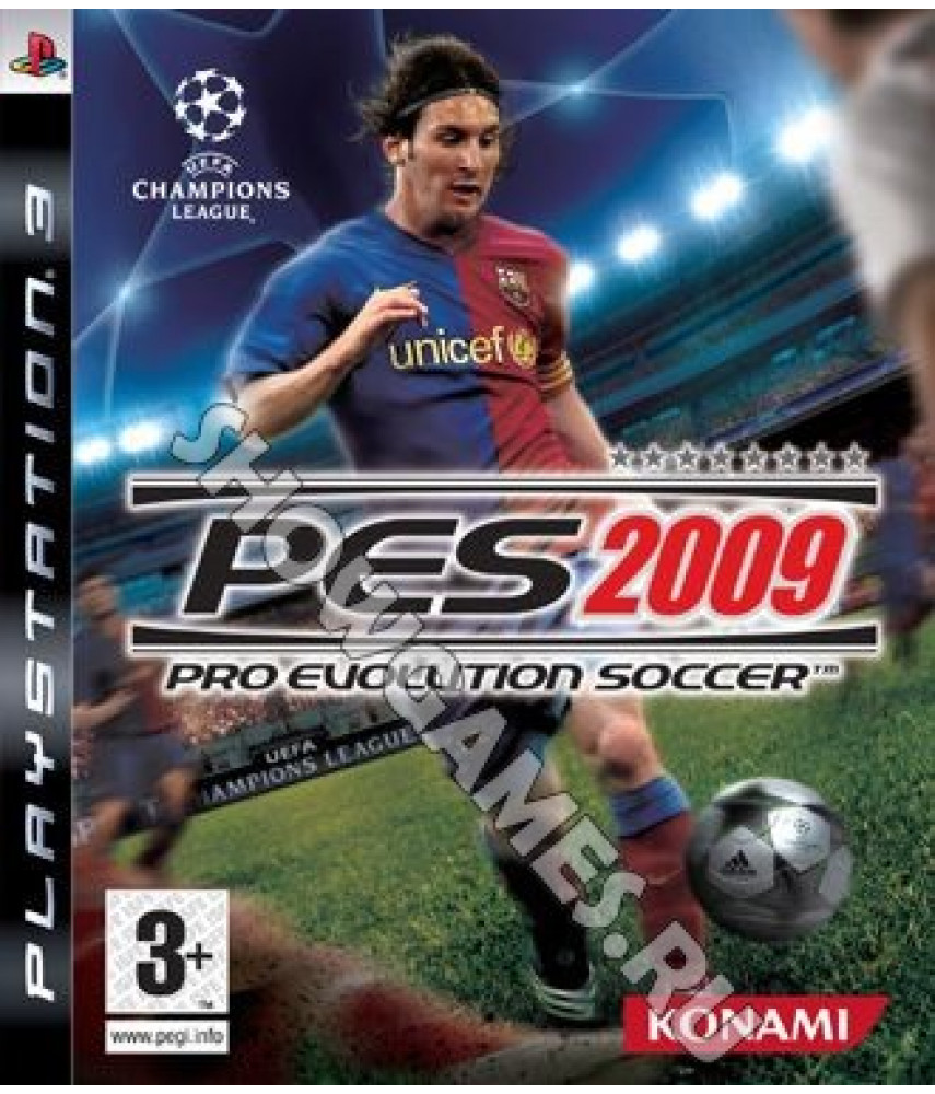 PS3 Игра Pro Evolution Soccer 2009 для Playstation 3 - Б/У