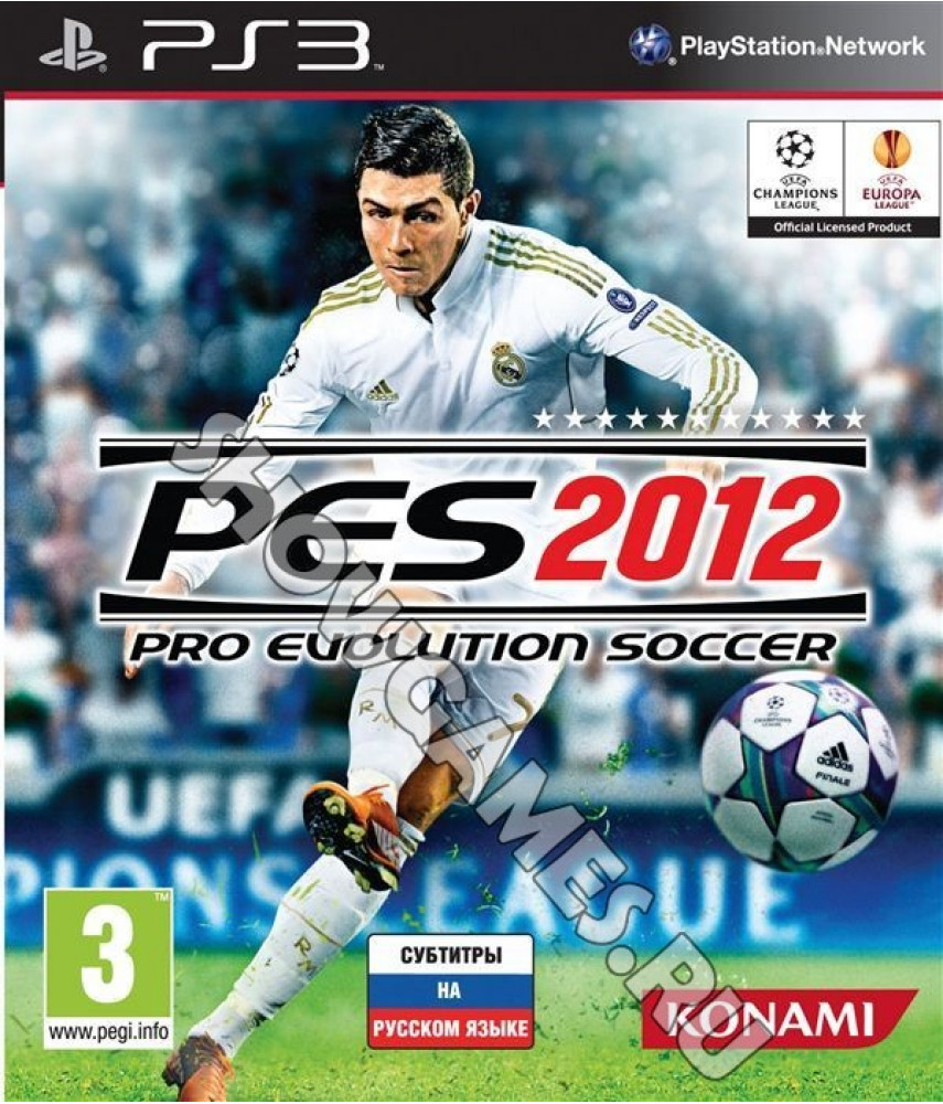 PS3 игра Pro Evolution Soccer 2012 для Playstation 3 - Б/У