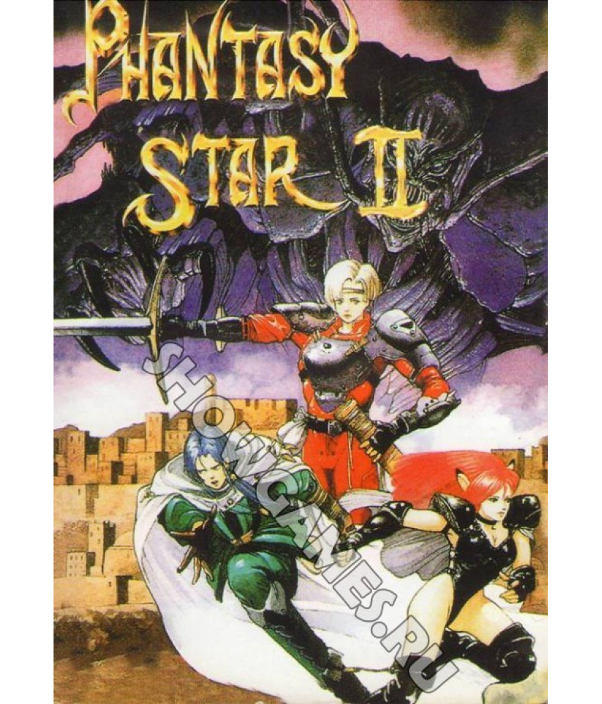 SEGA игра Phantasy Star 2 / Фантастическая звезда 2 для СЕГИ (16-bit) 