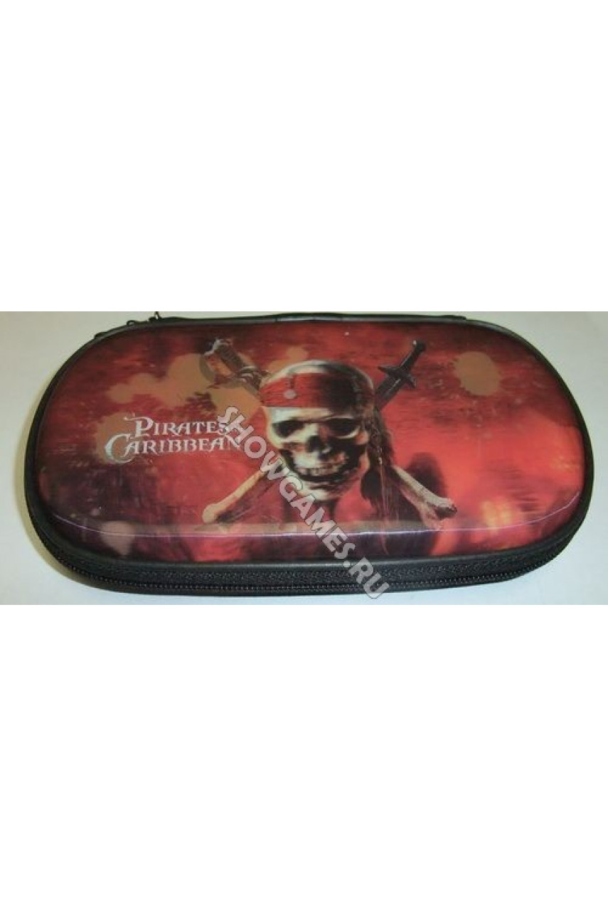 Защитный чехол для PSP с 3D рисунком Pirates of Caribbean - Showgames.ru