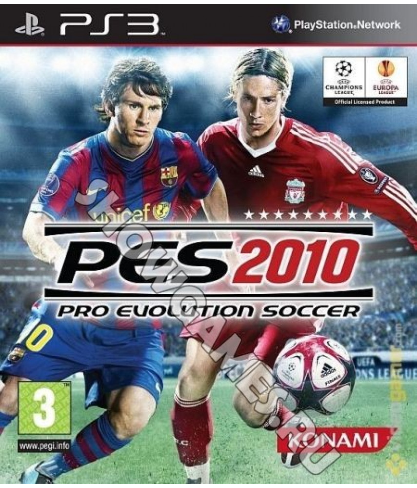PS3 игра Pro Evolution Soccer 2010 для Playstation 3 - Б/У 