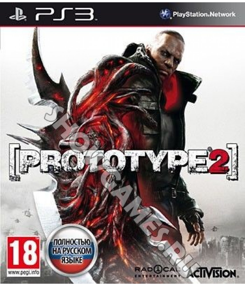 PS3 Игра Prototype 2 на русском языке для Playstation 3 - Б/У