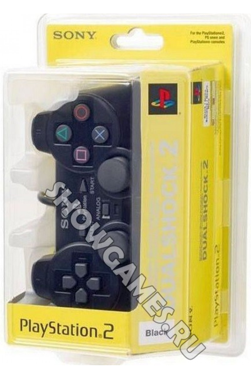 Джойстик аналоговый DualShock 2 для Playstation 2 (PS2) - ShowGames.ru