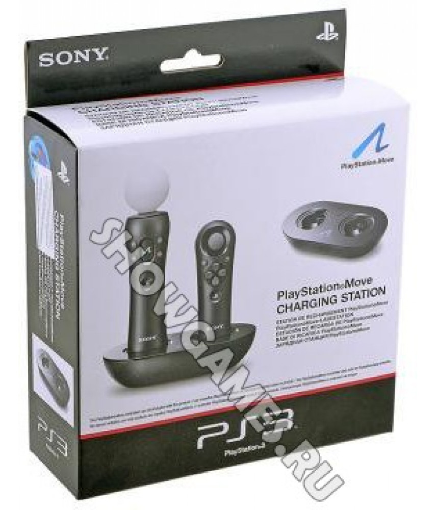 Sony Зарядная станция для двух контроллеров Sony PlayStation Move (CECH-ZCC1E)