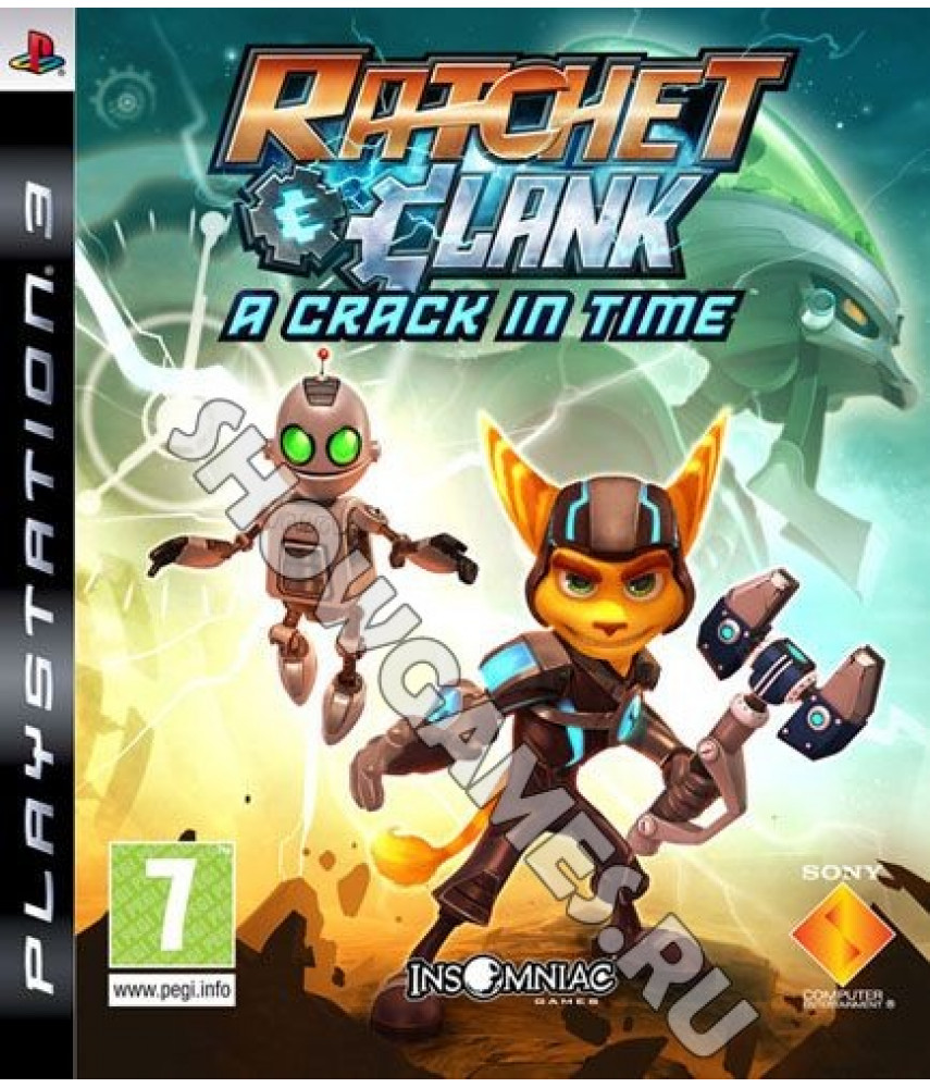 PS3 Игра Ratchet & Clank: A Crack in Time для Playstation 3 - Б/У