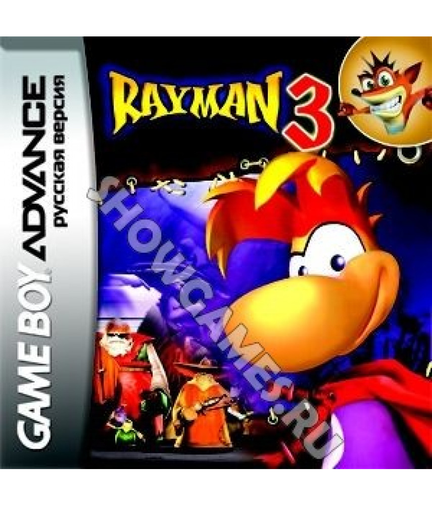 Rayman 3 (Русская версия) [GBA]