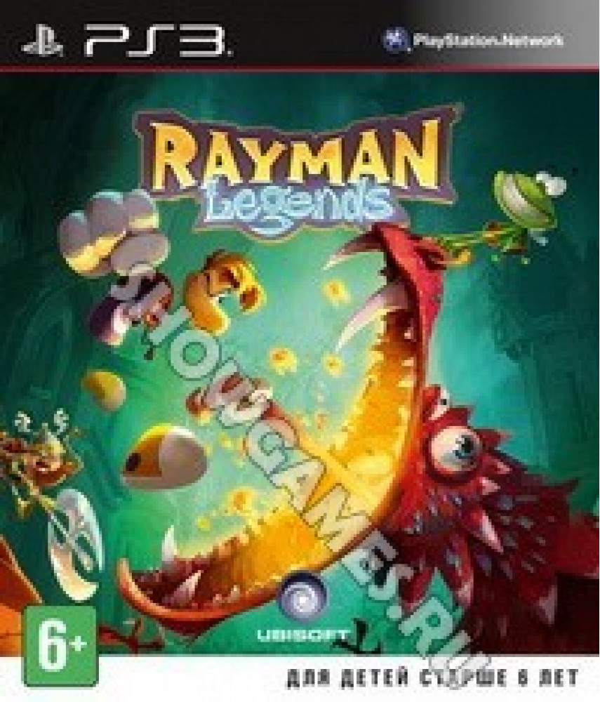 PS3 Игра Rayman Legends на русском языке для Playstation 3 - Б/У