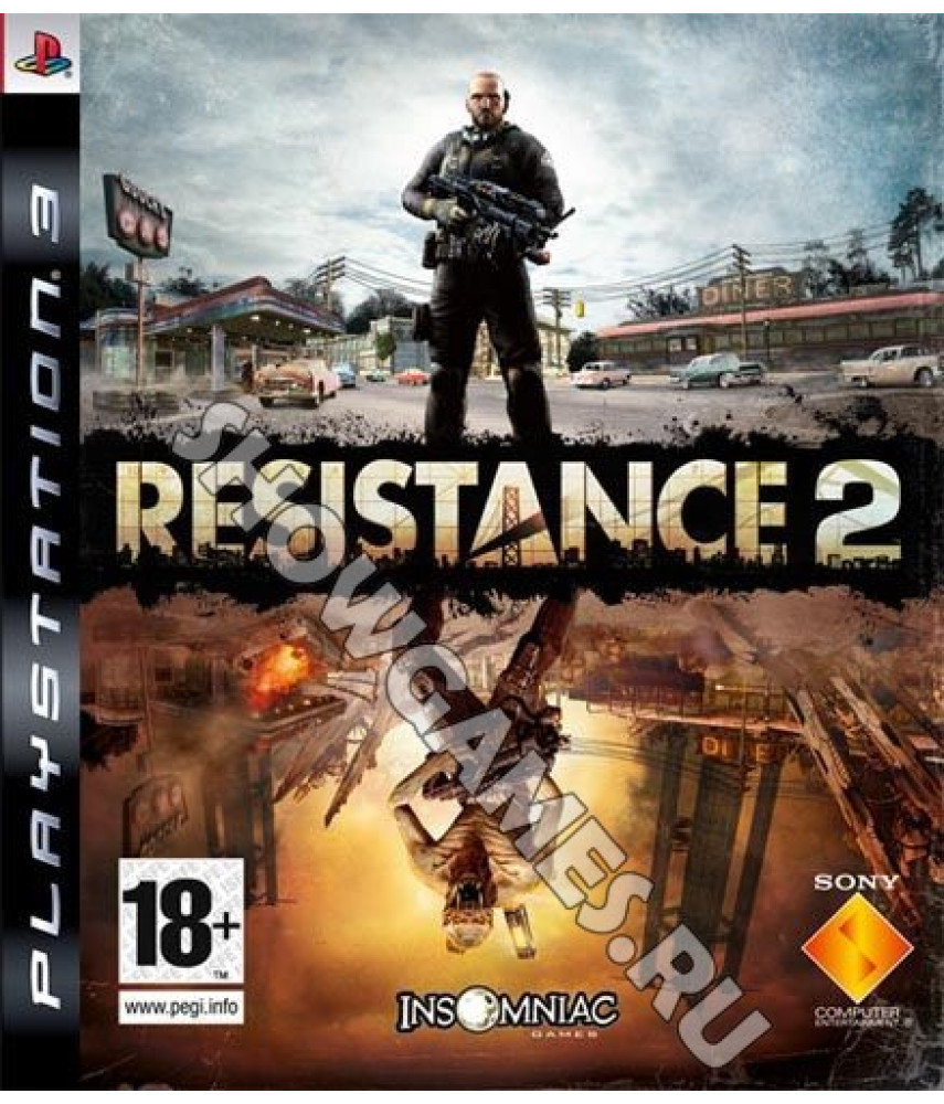 PS3 Игра Resistance 2 для Playstation 3  - Б/У