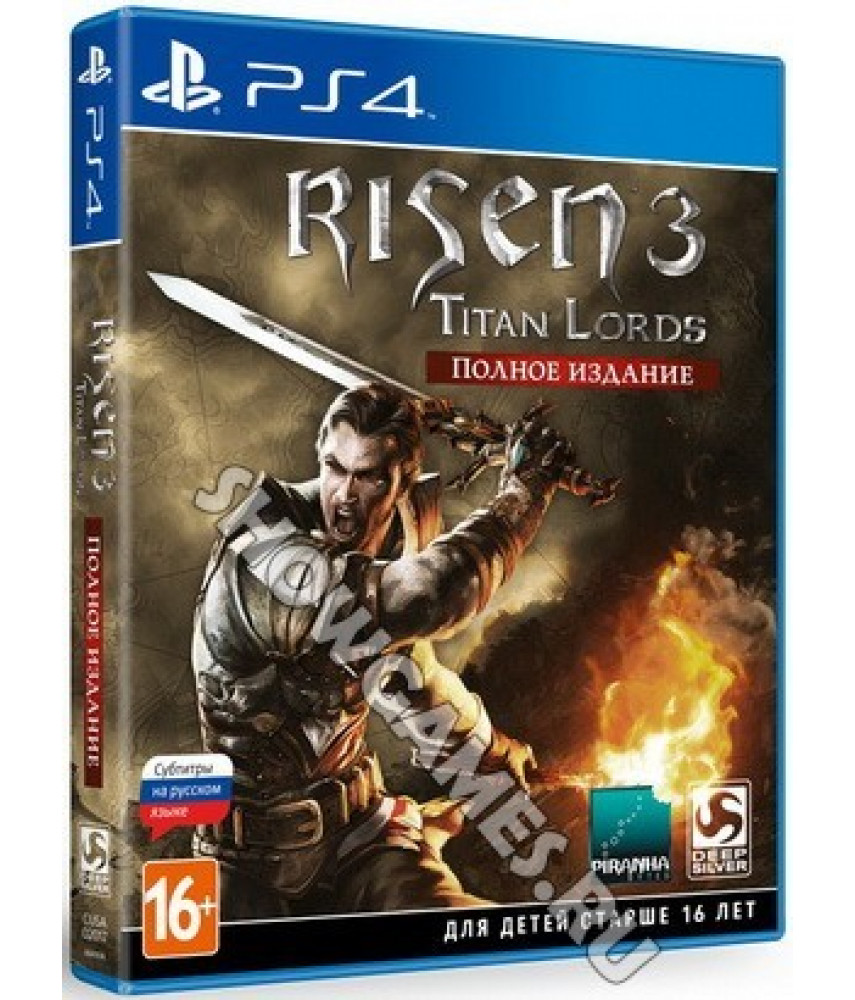 Risen 3: Titan Lords - Полное издание (Русские субтитры) [PS4]