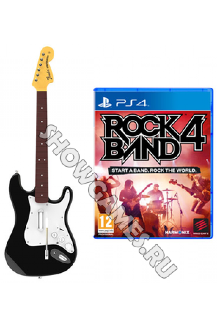 Rock Band 4 Stratocaster Bundle для PS4- купить, цена, отзывы - ShowGames.ru