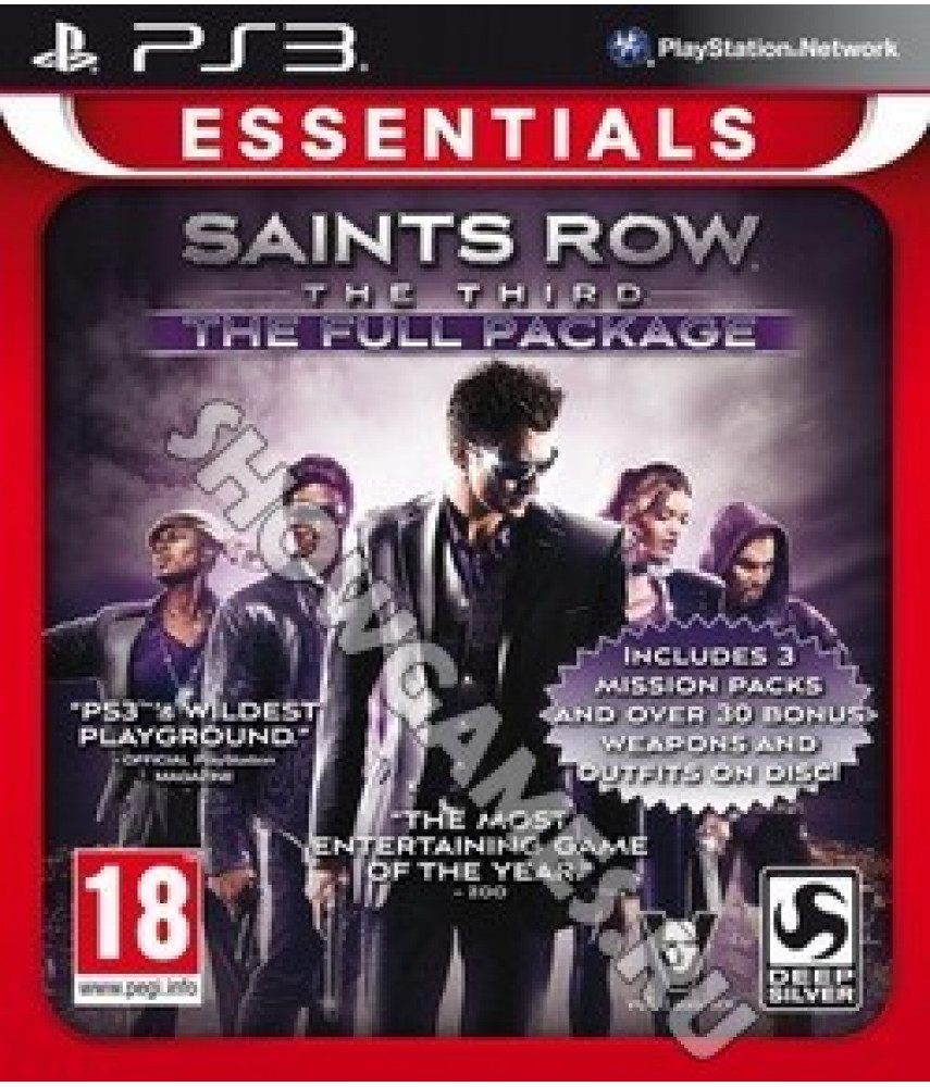 Saints Row: The Third (3) Full package (Русские субтитры) [PS3]