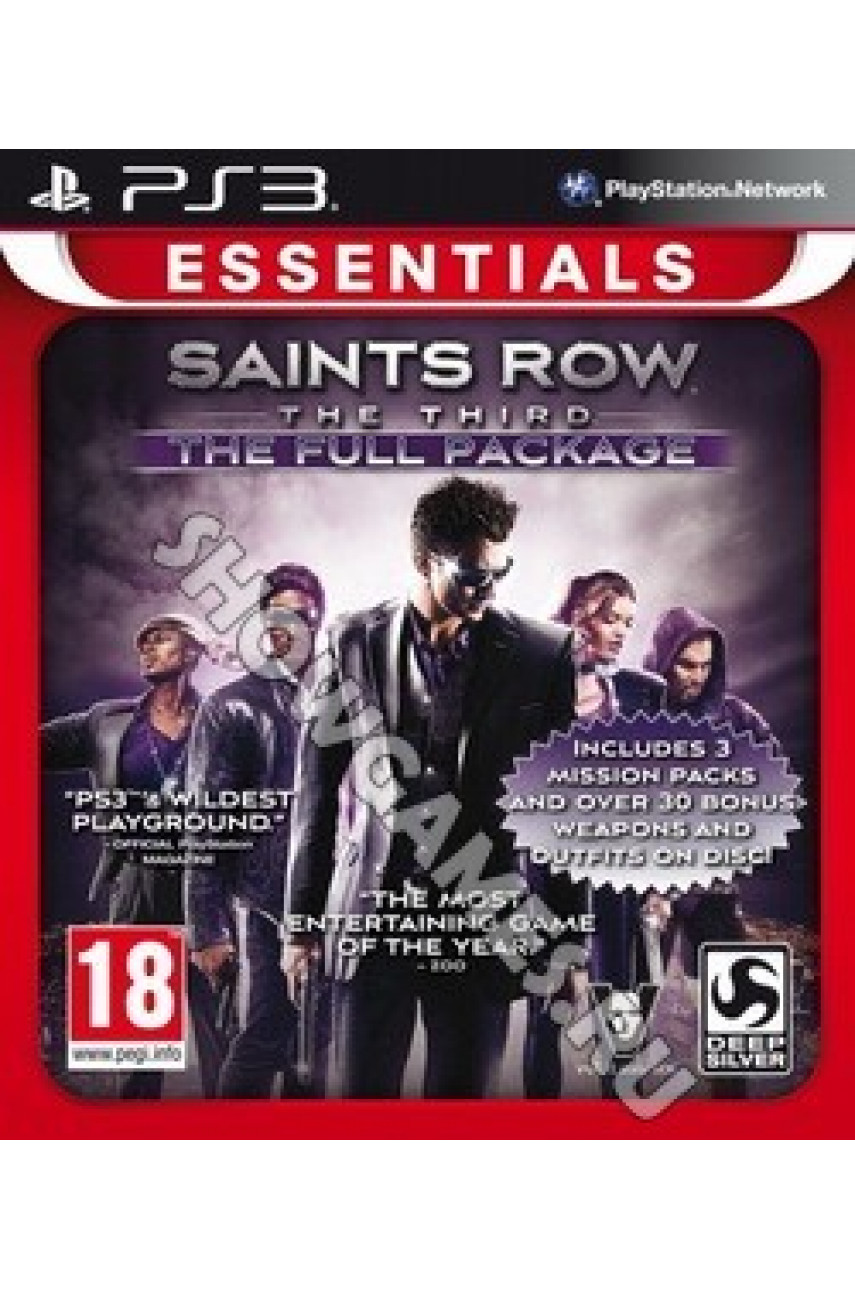 Saints Row: The Third (3) Full package (Русские субтитры) для PS3 -  ShowGames.ru