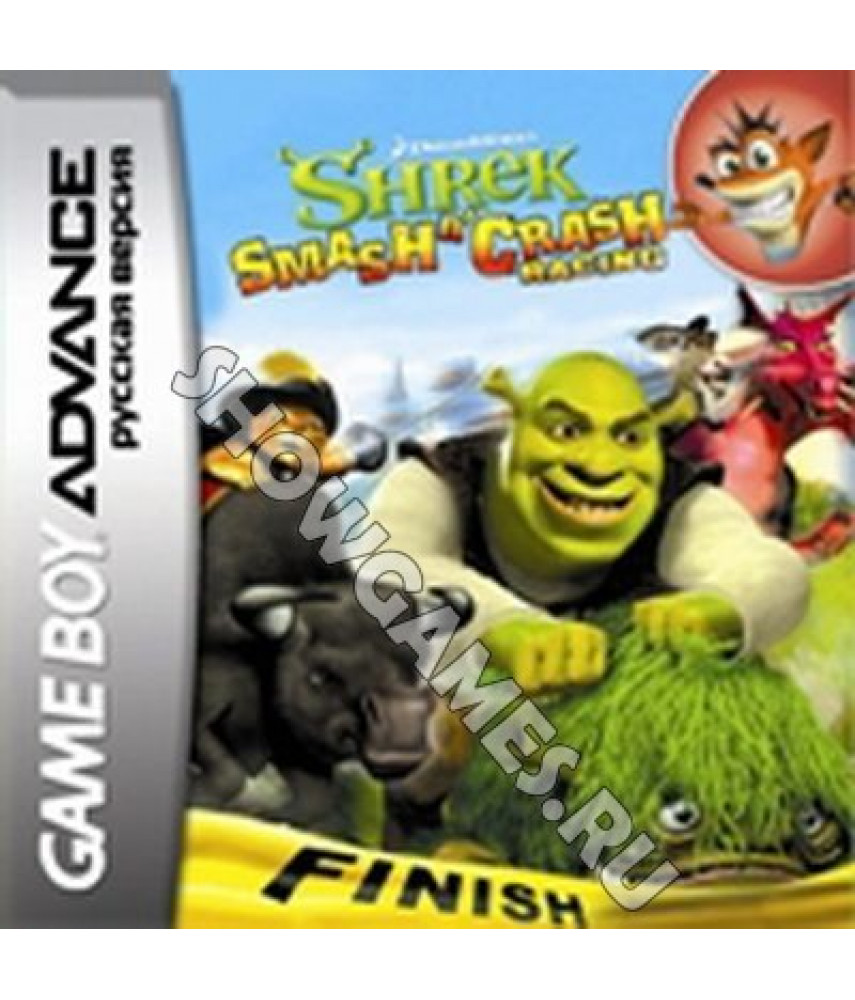 Shrek Smash n Crash Racing  [GBA]