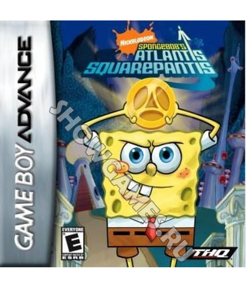 SpongeBob's Atlantis SquarePantis (Русская версия) (Cпанчбоб) [GBA]