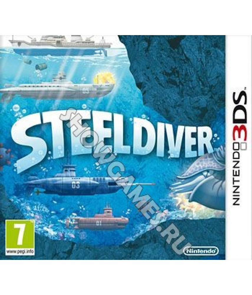 Steel Diver (3DS, английская версия)