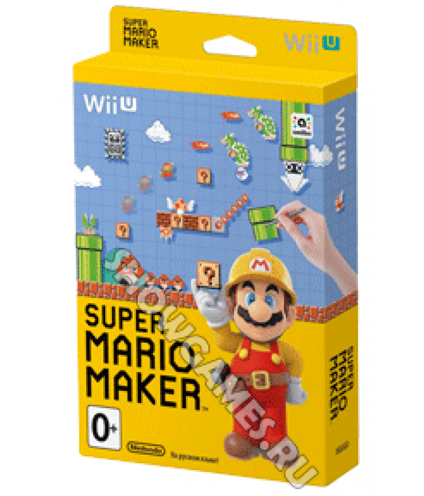 Super Mario Maker (Игра + Артбук) (WiiU, русская версия)