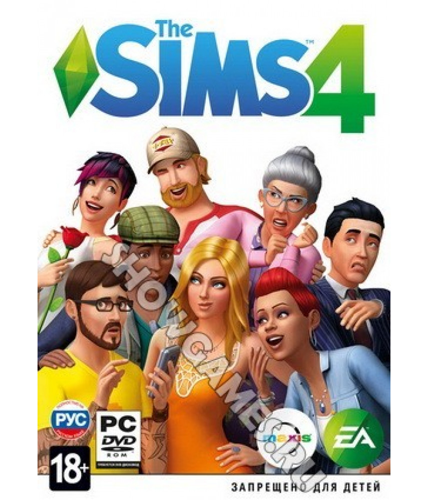 Sims 4 (Русская версия) [PC DVD, Box]