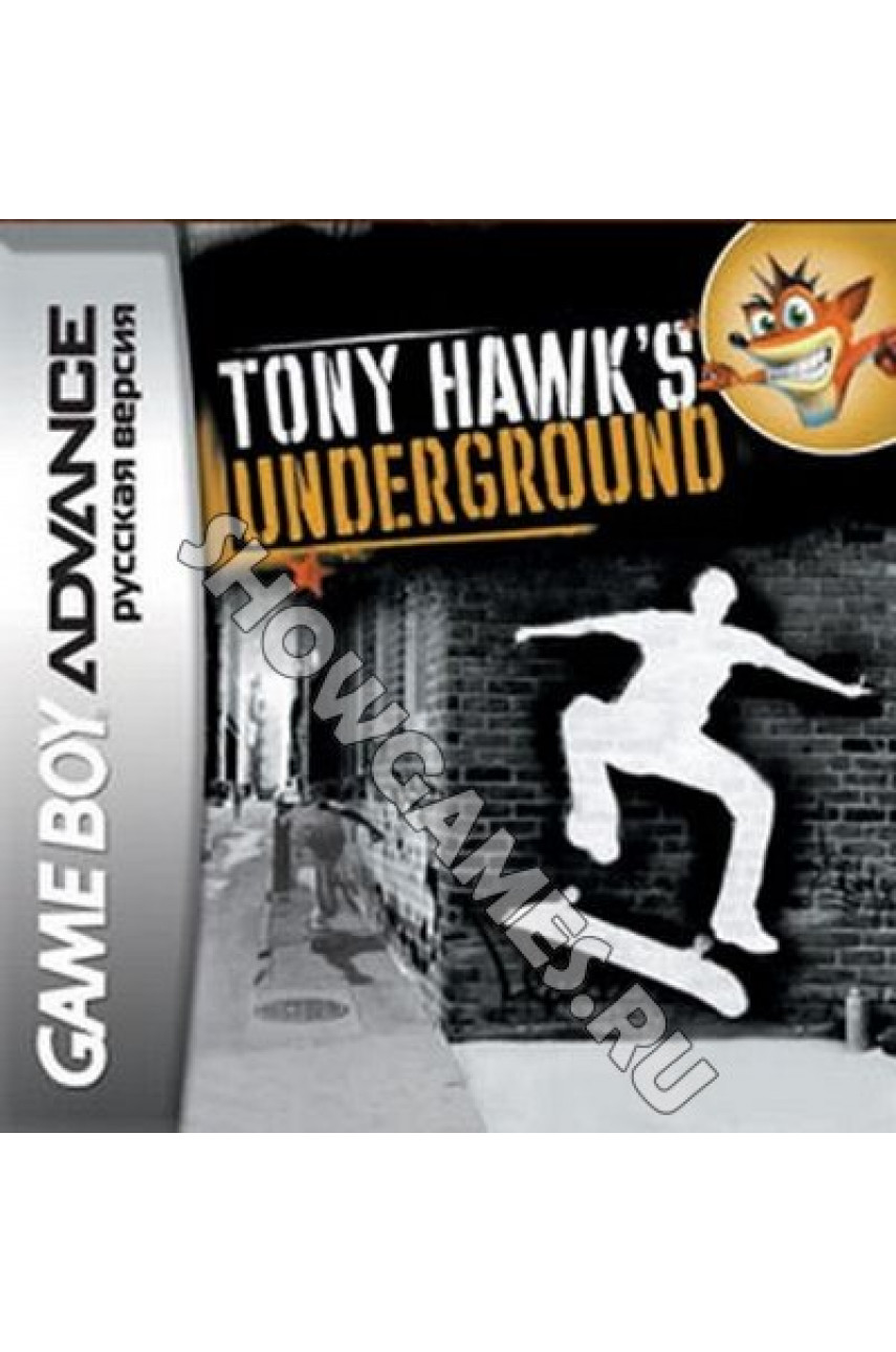 Тони Хоук Tony Hawk_s Underground GBA игры для Геймбой Game Boy Advance SP  - ShowGames.ru